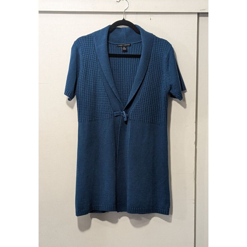 Coco + Capers Long Cardigan Sweater Sz M